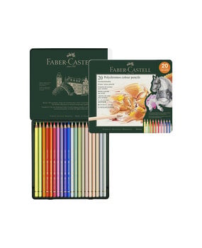Faber Castell PRE-ORDER (20 Nieuwe Kleuren) Kleurpotlood Polychromos Blik 20 Stuks (FC-110020) Faber Castell PRE-ORDER (20 Nieuwe Kleuren) Kleurpotlood Polychromos Blik 20 Stuks (FC-110020)