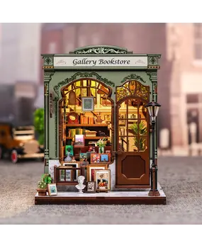 CuteBee DIY Miniature House Gallery Bookstore (CWGC214)