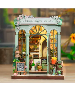 CuteBee DIY Miniature House Champs-Élysées Florist (CWGC201)
