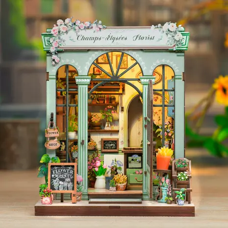 CuteBee DIY Miniature House Champs-Élysées Florist (CWGC201) CuteBee DIY Miniature House Champs-Élysées Florist (CWGC201)