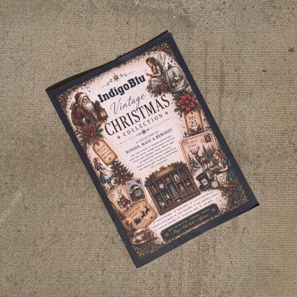 IndigoBlu Vintage Christmas Collection A4 Paper Book (IND1575) IndigoBlu Vintage Christmas Collection A4 Paper Book (IND1575)