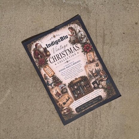 IndigoBlu Vintage Christmas Collection A4 Paper Book (IND1575) IndigoBlu Vintage Christmas Collection A4 Paper Book (IND1575)