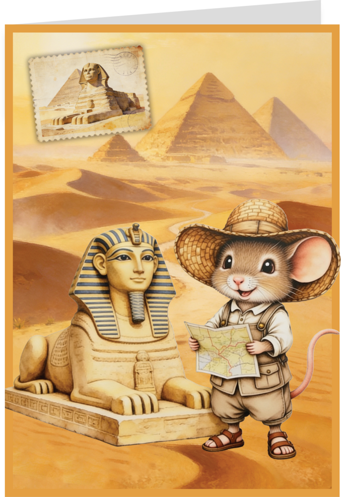 Creatief Art A Mice Vacation Card Kit (RE2530-0198)