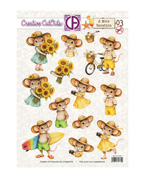 Creatief Art A Mice Vacation 03 Stansvel (CCO-050) Creatief Art A Mice Vacation 03 Stansvel (CCO-050)