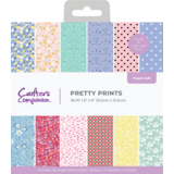 Crafter's Companion Pretty Prints 6x6 Inch Paper Pad (CC-PAD6-PREPR)