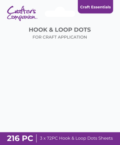 Crafter's Companion Hook & Loop Dots (72pcs) (CC-HOLO-DOT72) Crafter's Companion Hook & Loop Dots (72pcs) (CC-HOLO-DOT72)