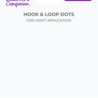 Crafter's Companion Hook & Loop Dots (72pcs) (CC-HOLO-DOT72) Crafter's Companion Hook & Loop Dots (72pcs) (CC-HOLO-DOT72)
