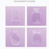Crafter's Companion Vase & Jar Transparent Stickers (CC-STIK-VASJAR) Crafter's Companion Vase & Jar Transparent Stickers (CC-STIK-VASJAR)