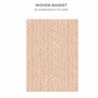 Crafter's Companion Woven Basket 2D Embossing Folder (NG-BB-EF5-WOBA) Crafter's Companion Woven Basket 2D Embossing Folder (NG-BB-EF5-WOBA)