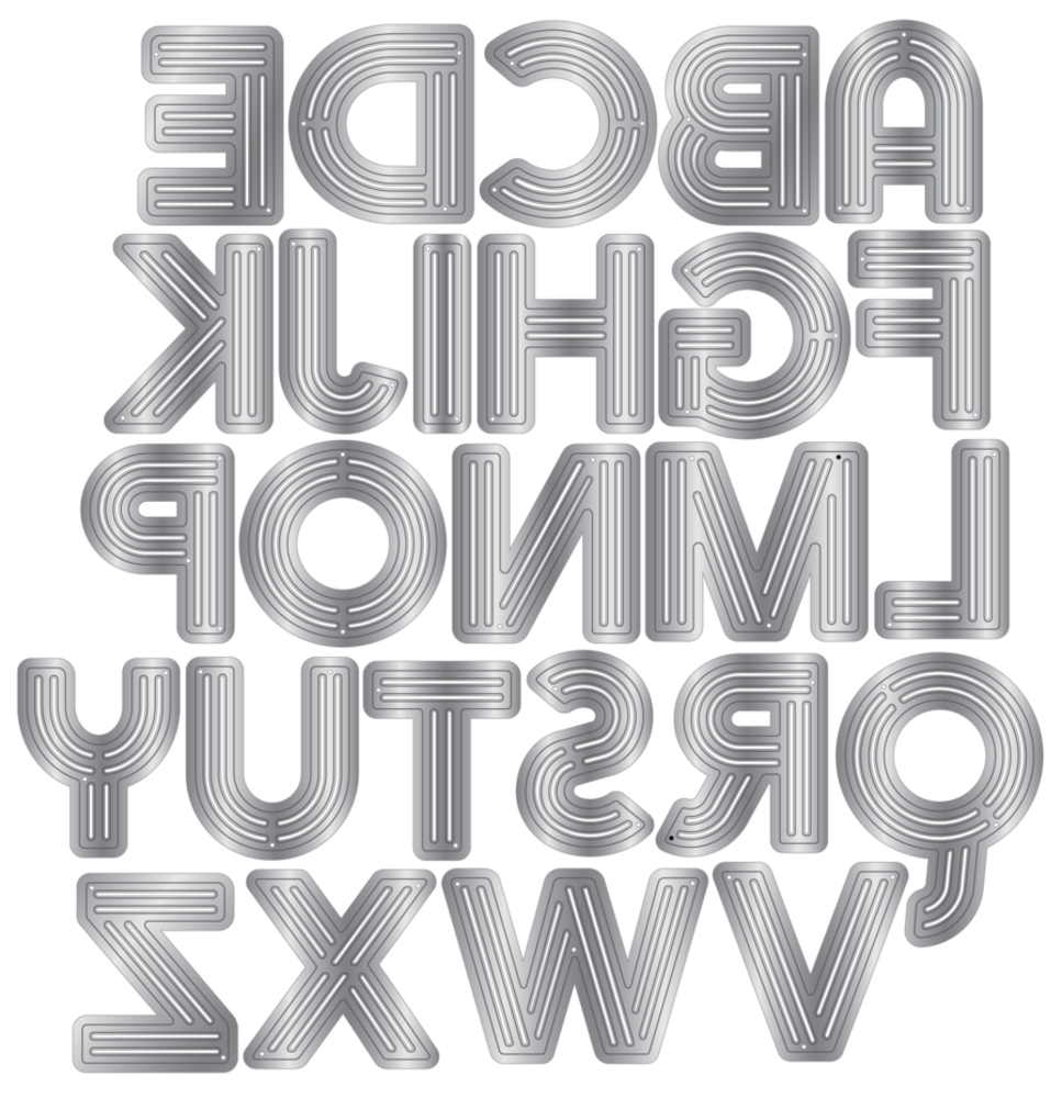 Crafter's Companion Retro Alphabet Dies (CC-MD-RETRO-ALP) Crafter's Companion Retro Alphabet Dies (CC-MD-RETRO-ALP)