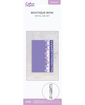 Crafter's Companion Boutique Bow Dies (CC-MD-EDG-BOBO) Crafter's Companion Boutique Bow Dies (CC-MD-EDG-BOBO)