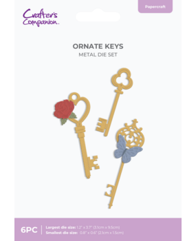 Crafter's Companion Ornate Keys Dies (CC-TOW-MD-ORNKEY) Crafter's Companion Ornate Keys Dies (CC-TOW-MD-ORNKEY)