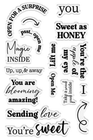 Crafter's Companion Honeycomb Message Reveal Stamp & Dies (CC-STD-HCOMB-MR) Crafter's Companion Honeycomb Message Reveal Stamp & Dies (CC-STD-HCOMB-MR)