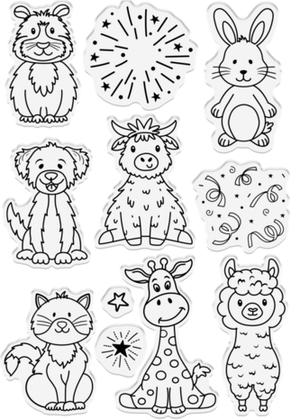 Crafter's Companion Furry Friends Stamp & Dies (CC-STD-FUR-FRI) Crafter's Companion Furry Friends Stamp & Dies (CC-STD-FUR-FRI)
