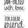 Crafter's Companion Jam Jar Stamp & Dies (CC-STD-JAMJ) Crafter's Companion Jam Jar Stamp & Dies (CC-STD-JAMJ)