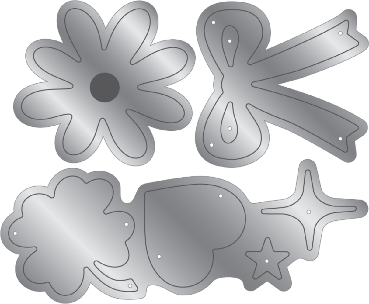 Crafter's Companion Hug Tokens Stamp & Dies (CC-STD-HUG-TOK) Crafter's Companion Hug Tokens Stamp & Dies (CC-STD-HUG-TOK)