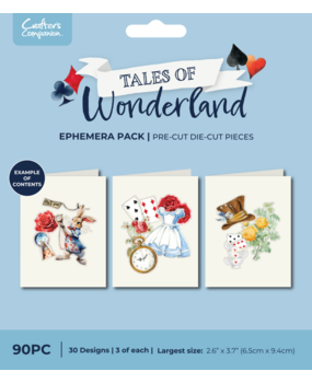 Crafter's Companion Tales of Wonderland Ephemera (CC-TOW-EPHE) Crafter's Companion Tales of Wonderland Ephemera (CC-TOW-EPHE)