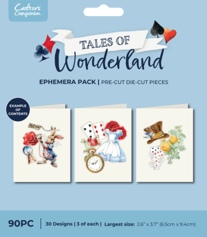 Crafter's Companion Tales of Wonderland Ephemera (CC-TOW-EPHE) Crafter's Companion Tales of Wonderland Ephemera (CC-TOW-EPHE)