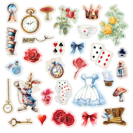 Crafter's Companion Tales of Wonderland Ephemera (CC-TOW-EPHE) Crafter's Companion Tales of Wonderland Ephemera (CC-TOW-EPHE)
