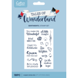 Crafter's Companion Tales of Wonderland Clear Stamps Sentiments (CC-TOW-STP-SENT)