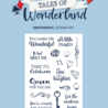 Crafter's Companion Tales of Wonderland Clear Stamps Sentiments (CC-TOW-STP-SENT)