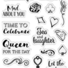 Crafter's Companion Tales of Wonderland Clear Stamps Sentiments (CC-TOW-STP-SENT)