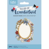 Crafter's Companion Tales of Wonderland Stamp & Die Elegant Frame (CC-TOW-STD-ELFR)