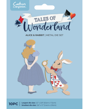 Crafter's Companion Tales of Wonderland Dies Alice & Rabbit (CC-TOW-MD-ALRAB) Crafter's Companion Tales of Wonderland Dies Alice & Rabbit (CC-TOW-MD-ALRAB)