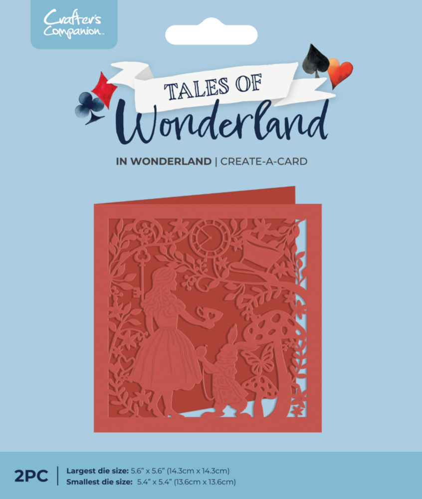 Crafter's Companion Tales of Wonderland Dies In Wonderland (CC-TOW-MD-CAC-INWON)
