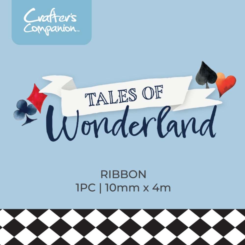 Crafter's Companion Tales of Wonderland Ribbon (CC-TOW-RIB) Crafter's Companion Tales of Wonderland Ribbon (CC-TOW-RIB)