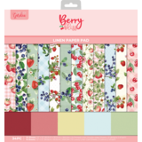 Crafter's Companion Berry Bliss 12x12 Inch Paper Pad (NG-BB-PAD12-VIB)