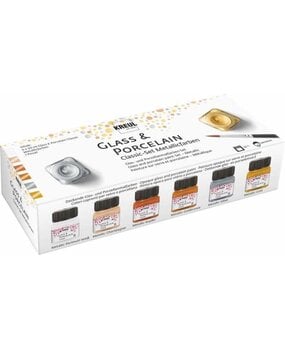 KREUL Glass & Porcelain Classic Metallic Paint 20 ml (6pcs) (16603)