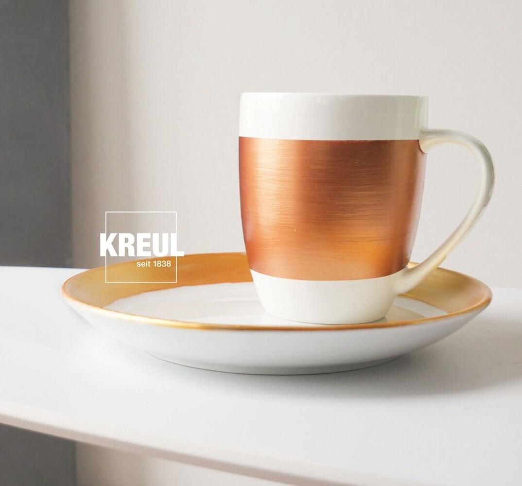 KREUL Glass & Porcelain Classic Metallic Paint 20 ml (6pcs) (16603) KREUL Glass & Porcelain Classic Metallic Paint 20 ml (6pcs) (16603)