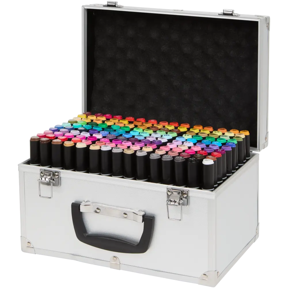 DécoTime 150 Alcohol Markers + Suitcase (3219808) DécoTime 150 Alcohol Markers + Suitcase (3219808)