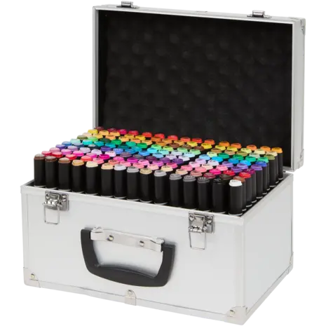 DécoTime 150 Alcohol Markers + Suitcase (3219808) DécoTime 150 Alcohol Markers + Suitcase (3219808)