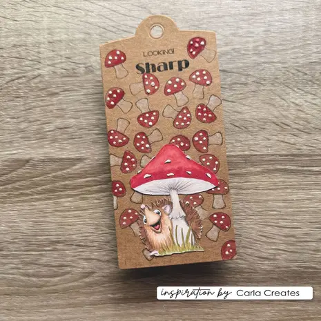 Vaessen Creative Hello Autunm A6 Clear Stamps Hedgy by Carla Creates (CAR0502)