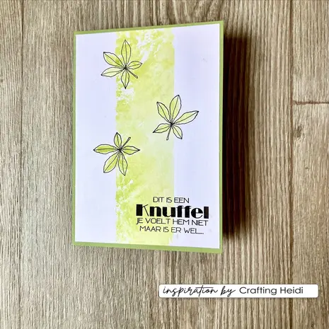 Vaessen Creative Hello Autunm A6 Clear Stamps Hedgy by Carla Creates (CAR0502)