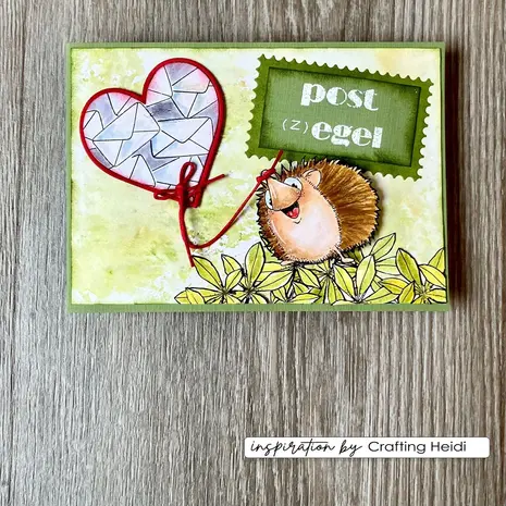 Vaessen Creative Hello Autunm A6 Clear Stamps Hedgy by Carla Creates (CAR0502)
