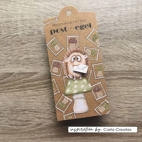 Vaessen Creative Hello Autunm A6 Clear Stamps Hedgy 2 by Carla Creates (CAR0503) Vaessen Creative Hello Autunm A6 Clear Stamps Hedgy 2 by Carla Creates (CAR0503)
