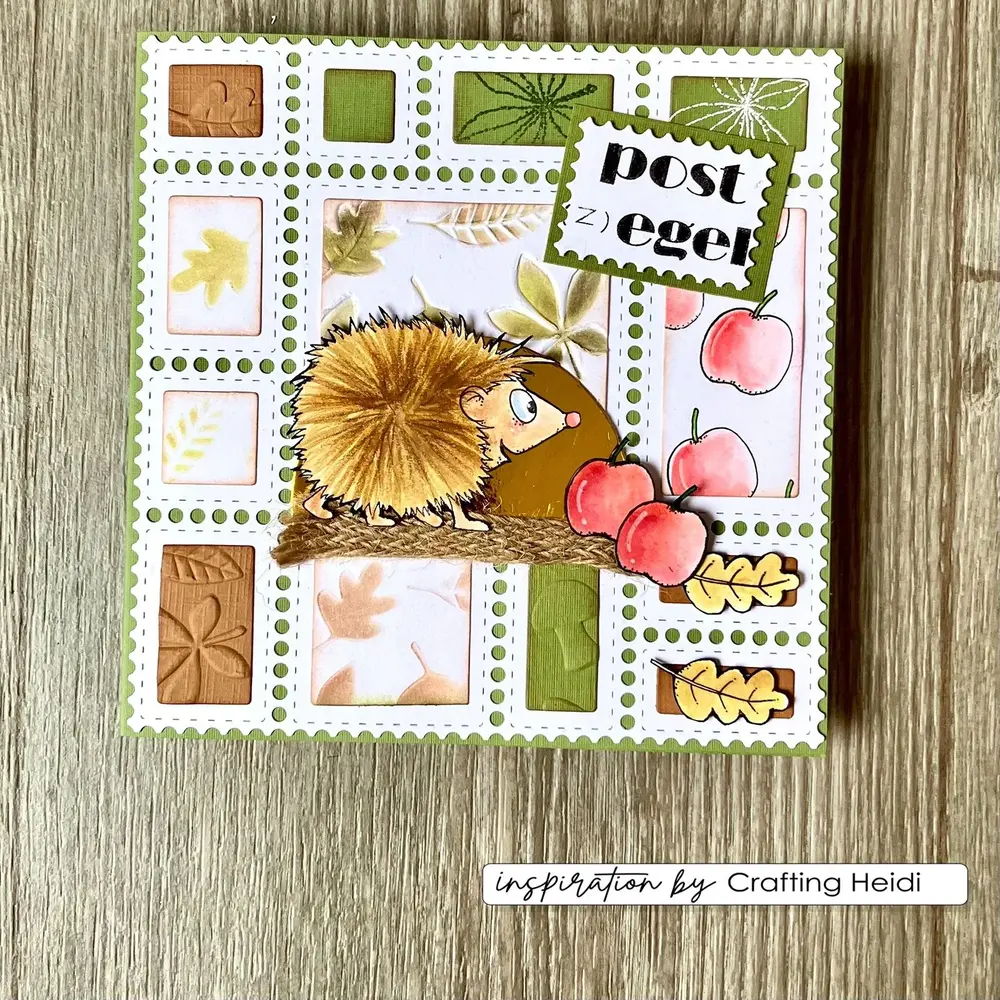 Vaessen Creative Hello Autunm A6 Clear Stamps Hedgy 2 by Carla Creates (CAR0503) Vaessen Creative Hello Autunm A6 Clear Stamps Hedgy 2 by Carla Creates (CAR0503)