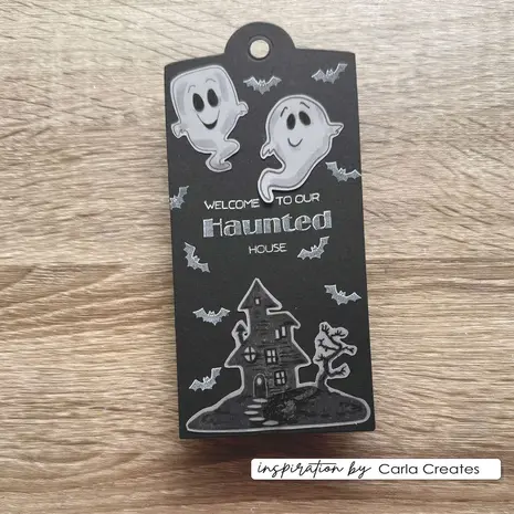 Vaessen Creative Hello Autunm A6 Clear Stamps Ghosts by Carla Creates (CAR0504)