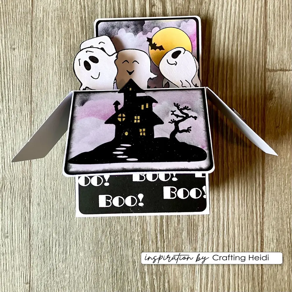 Vaessen Creative Hello Autunm A6 Clear Stamps Ghosts by Carla Creates (CAR0504)