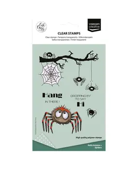 Vaessen Creative Hello Autunm A6 Clear Stamps Spiders by Carla Creates (CAR0506) Vaessen Creative Hello Autunm A6 Clear Stamps Spiders by Carla Creates (CAR0506)