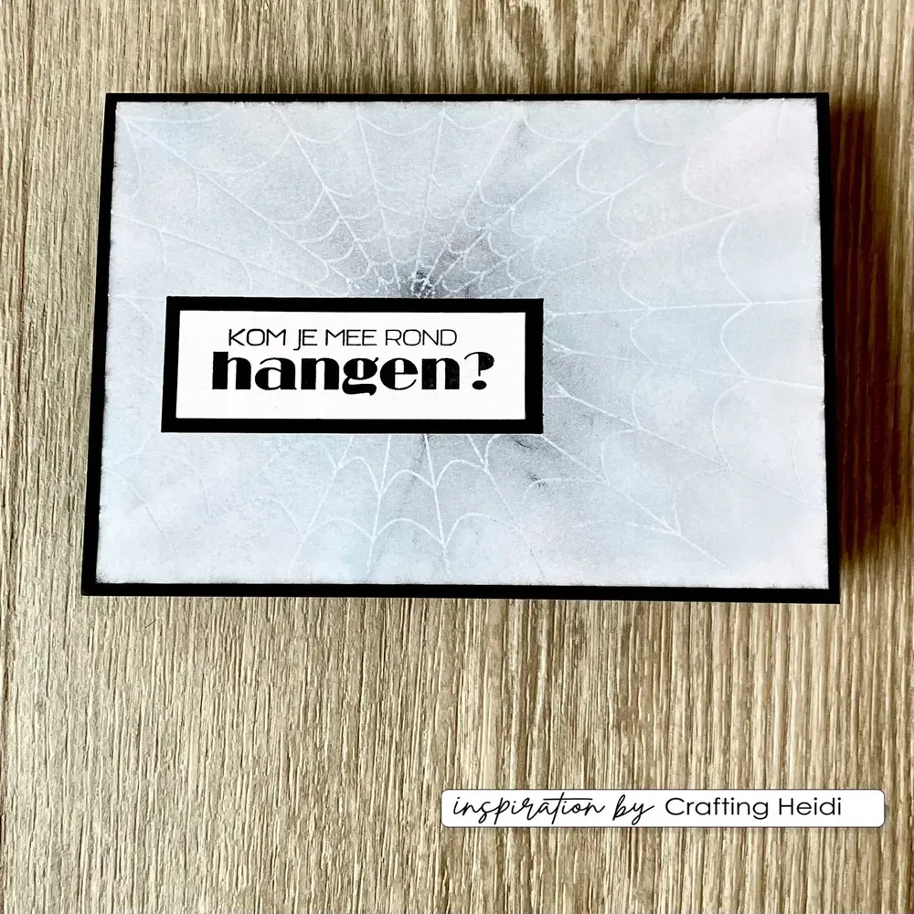 Vaessen Creative Hello Autunm A6 Clear Stamps Spiderweb by Carla Creates (CAR0507) Vaessen Creative Hello Autunm A6 Clear Stamps Spiderweb by Carla Creates (CAR0507)