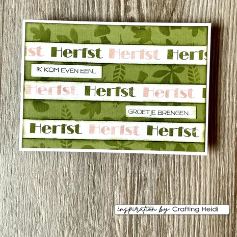 Vaessen Creative Hello Autunm A6 Clear Stamps Tekst by Carla Creates (CAR0508) Vaessen Creative Hello Autunm A6 Clear Stamps Tekst by Carla Creates (CAR0508)