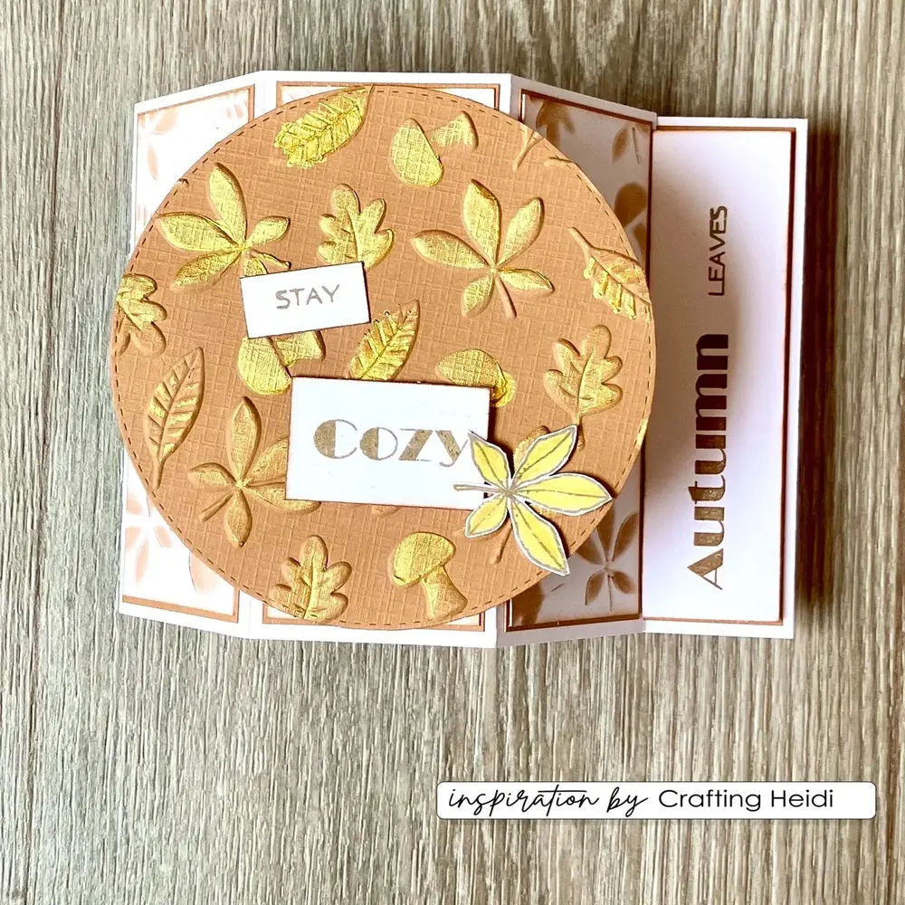 Vaessen Creative Hello Autumn 6x6 Inch Stencil Leaves by Carla Creates (CAR0510) Vaessen Creative Hello Autumn 6x6 Inch Stencil Leaves by Carla Creates (CAR0510)