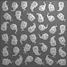 Vaessen Creative Hello Autumn 6x6 Inch Embossing Folder Ghosts by Carla Creates (CAR0511)