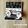 Vaessen Creative Hello Autumn 6x6 Inch Stencil Ghosts by Carla Creates (CAR0512)