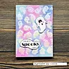 Vaessen Creative Hello Autumn 6x6 Inch Stencil Ghosts by Carla Creates (CAR0512)