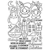 Vaessen Creative Sinterklaas A6 Clear Stamp Set Sinterklaas (3625-0401)